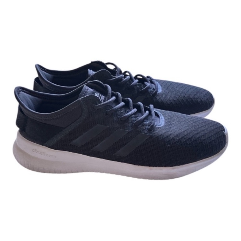 Adidas Women’s Cloudfoam QT Flex Lightweight Black Running Shoes size 8.5